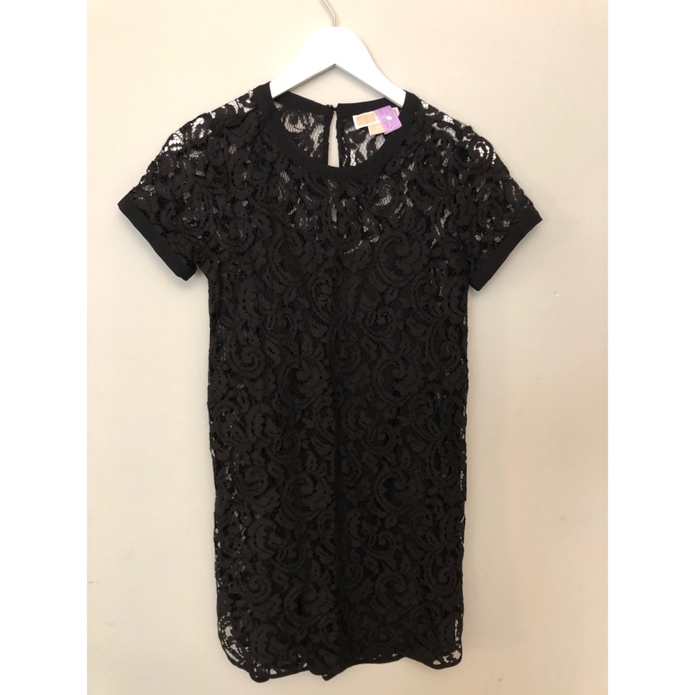 Michael Kors Lace Black Dress